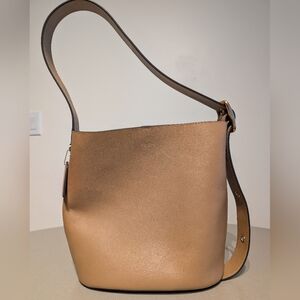 Coach Bleecker Bucket Bag Honey Brown